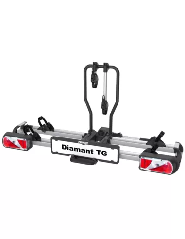Pro-User Diamant TG - Fietsendrager - 2 fietsen - Zilver